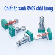High quality Taiwan RK09N Green Potentiometer B5K B10K B20K B500K