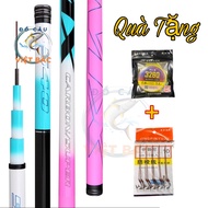 Cần câu tay MX-VIX độ cứng 5H chuyên đánh cảm giác gẩy rô diếc cao cấp tặng kèm quà tặng Đồ Câu Việt