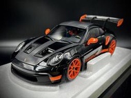 【收藏模人】Minichamps Porsche 911 992 GT3 RS Weissach 黑橘 限量 1/18