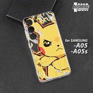 Samsung A05 - A05S Case Samsung A05 - A05S Motif [POKEMON] Booming Case Softcase Premium - Case hp -