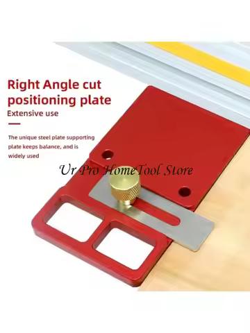 M17E Circular Sawing Guide Rails 220mm Woodworking 90 Degree Electric Track