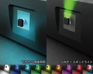 日本 SEIKO 汽車用車內USB照明燈發光燈8色燈彩色燈氣氛燈房燈LED裝飾燈 - 4面發光 USB燈 USB裝飾燈 汽車裝飾燈 汽車氣氛燈 汽車房燈 USB7色燈 USBLED燈 日本汽車精品 汽