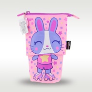 Australia Smiggle Original Children's Pencil Case Girls Clutch Bag Pink Rabbit Retractable Pencil Holder Kawaii Stationery Bags