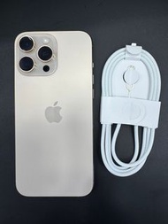 99%New iPhone 16 Pro Max 256GB 金色 香港行貨 蘋果保養到2026年8月26日 電池100% 有配件 自用首選超值