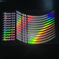 [ANGELA]Motorcycle Wheel Rim Stripe Tape Decal Sticker 18 21 Inch Reflective Sport Style