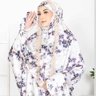 Mukena Terusan Dewasa Jumbo Bahan Adem Sutra Armani Silk