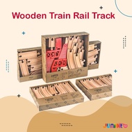 Wooden Train Rail Track Train Track Only/