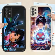 Casing hp For Samsung A32 A52 A52S A13 A53 A23 A73 A33 A72 DK-6 Mechamato Movie