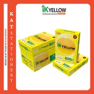 IK Yellow / IK Eco 70gsm A4 Kertas – 1 Kotak (5 Rim) / A4 Paper – 1 Box (5 Reams)
