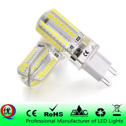 G9 Led Lamp Bulb 220V 7W 9W 12W 15W 21W COB SMD 24-152D Mini LED G9 Bulb Light Ceramic 360 Degree Be