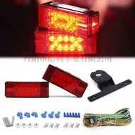 Kit Lampu Belakang LED Segi Empat untuk Treler HL-H-007