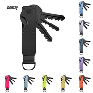 BONZZY Key Organizer, Holds 2-6 Keys Minimalist Key  Holder, Smart Metal with Screwdriver Keys Bag f