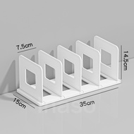 Inaso Rak Buku Sekat Organizer Penyimpanan Meja Rak Box File Holder Book Pembatas Buku Rack Box File