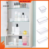 [New]  Transparent Drawer Organizer Drawer Storage Box Clear Acrylic Drawer Organizer with Drain Holes Stackable Storage Bin for Southeast Asian Buyers