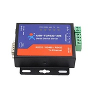 USR-TCP232-306 Serial RS232 RS485 RS422 to Ethernet TCPIP Server with DHCP
