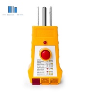 Outlet Tester for Grounding Products, Outlet Tester with GFCI, Electrical Receptacle Tester, Plug Te