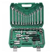 CR-V 61PCS SPANNER TOOL SET (1/2"-1/4" DR) - KSW(740112)