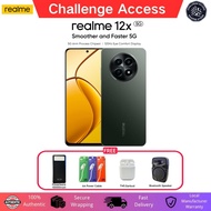Realme 12x 5G 16GB(8+8)RAM + 256GB ROM l Dimensity 6100+ 5G l 5000mAH Massive Battery l REALME Malay