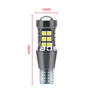 ไฟเลี้ยว ไฟถอย LED ขั้วเสียบ T10 T15 ความสว่างสูง (2 หลอด)