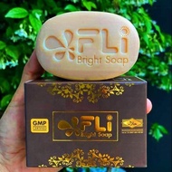 FLI Bright Soap เอฟแอลไอ ไบรท์ โซฟ สบู่fliของแท้  สบู่ติ่งเนื้อ ขนาด 120 กรัม สต๊อกพร้อมส่ง
