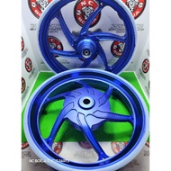 OKIMURA MAGS CNC BLUE F 250X14/ R 350X14 FOR AEROX