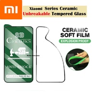 [Unbreakable] XIAOMI 9T 9TPRO 10T 10TPRO A3 POCOPHONE M3 X3 9D 9H CERAMIC SOFT TEMPERED GLASS