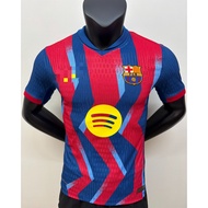 Nice New Quality Player 2025-26 Barcelona 3 Guests Jersey Soccer Football Jersey T-shirt S-2XL