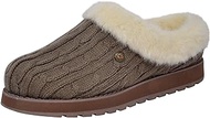 BOBS from Skechers Women's Keepsakes Ice Angel Slipper, Taupe/Natural, 9.5 W US