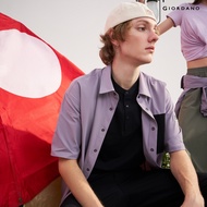 Giordano Mens Cool Stretch Shirt Spring Adventure Collection 01045244001 เสื้อเชิ้ตผู้ชาย เสื้อเชิ้ต