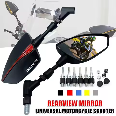 For Bmw G310GS G310R G 310 GS G310 R 2017-2023 Motorcycle 8MM 10MM Universal Adjustabale Rearview Mi