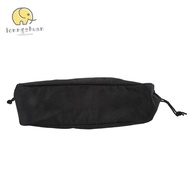 LONNGUVO Electric Bike Battery Cover, Dustproof Waterproof Ebike Battery Cover, Durable Black Nylon 