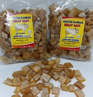 1 kg Rambak Kulit Sapi mentah Bentuk Kotak SUPER PREMIUM LIMOSIN / Kerupuk Kulit sapi mentah ASLI MO