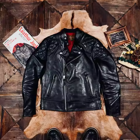 Tailor Brando Classic Model 445 Full Grain Vegetable Tanned Horsehide Men's Classic Double Rider Gen