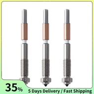 Bimetal Nozzle 0.2/0.4/0.6mm,Nozzle Replacement for QIDI Q2 Q2c 3D Printer, for PLA, PETG, ABS, ASA,