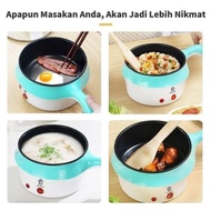 Gm Bear Multipurpose Electric Pot 1.2L Blue 1230 - Electric Cooking Pot