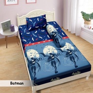 Sprei Lady Rose Disperse uk 90x200 Singel Size - Kartun Batman