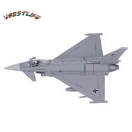 VBESTLIFE 1:100 EF2000 Fighter Airplane Model Alloy Aircraft With Stable Base