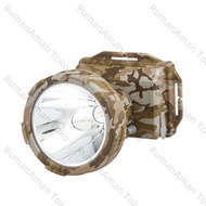 Senter Kepala Super Terang Tahan Air / LED 50W / Senter kepala Cas DONY MS 309 SOBIG/ senter terang 