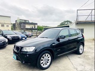 2013年 BMW X3 20i 新車價248萬 僅跑12萬 一手老師車 媲美新車 認證車原版件!!