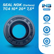 Seal Tc4 10 20 7.5 Nok Seal Shock Belakang Mio Beat Vega ZR Original Nok INB JEMBER
