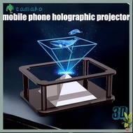 TAMAKO  Holographic Display Stand, Plastic Toys Pyramid Hologram Projector, Durable Creative Hologra