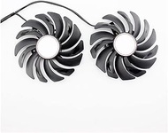 YOUMEINU 2Pcs/lot 95MM PLD10010S12HH Cooler Fan Compatible for MSI GTX 1060 1070 1080 TI RX 470 570 RX580 Gaming X GPU Video Card Fan PLD10010B Perfection
