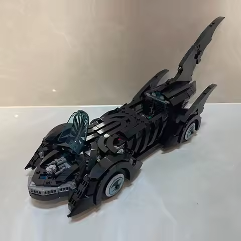 2026 909pcs MOC Batmobile 76304 Super Sports Cars Building Blocks Speed Vehicle Model Brick Puzzle T