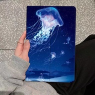 Beautiful jellyfish style for ipad case for apple ipad mini 123456 for ipad air 9.7inch 7.9inch 10.2inch 11inch for ipad cover
