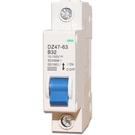 Small Circuit Breaker air Switch DZ47-63 B32 DC air Switch 100V (Color : 20A, Size : 1)