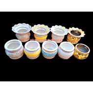 Incense burner, incense bowl, 4 inches in diameter, 10 cm to worship the god of wealth, apple, heave