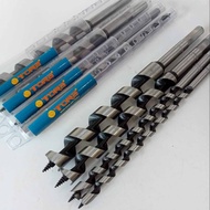 TORA Mata Bor Kayu 8 10 12 16 19 x 230 MM - Auger Bit 5/16  3/8 1/2 5/8 3/4 Inch Nachi