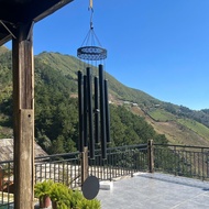 Feng shui wind chimes with high-quality bass meditation music 1m3, 432Hz therapeutic balcony hanging