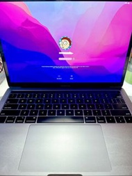 MacBook 13’’ (2019) 8 核心 CPU 10 核心 GPU 8GB 統一記憶體 256GB SSD 儲存