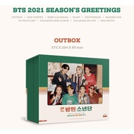 ❒◐▨BTS 2021 Season's Greetings &amp; Wall Calendar+ 1 Free Sowoozoo PC